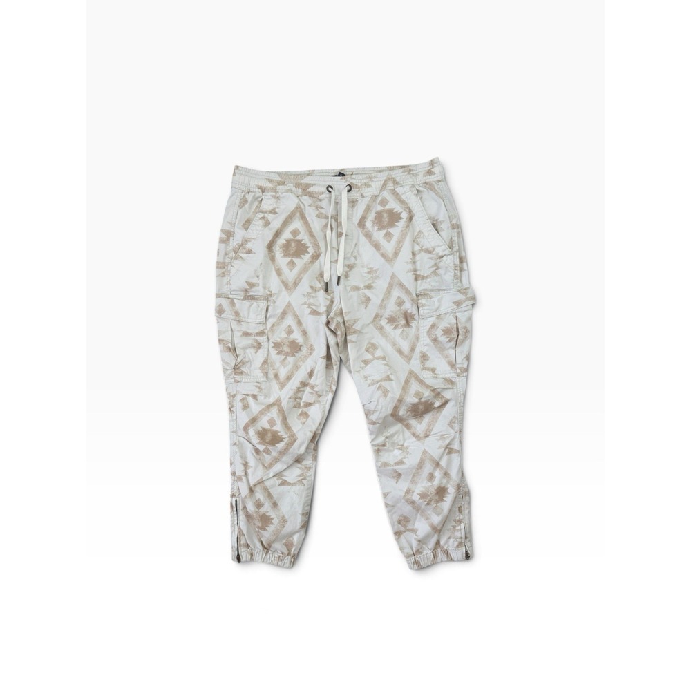 Polo Ralph Lauren Aztec Print Cargo Tapered Pants Sz Large